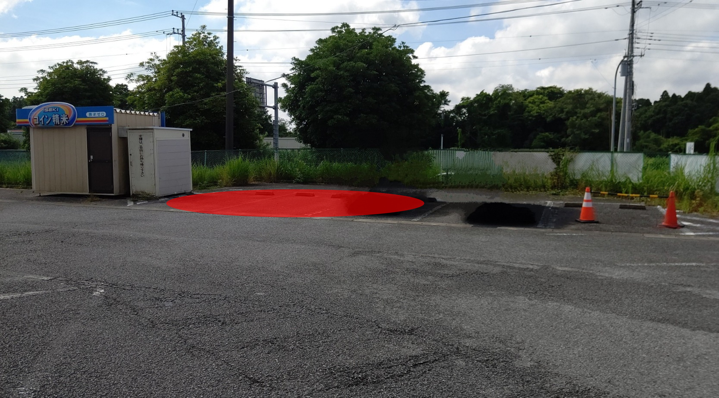 メガセンタートライアル酒々井店】キッチンカーやプロモーションでの出店が可能な屋外スペース【電源準備中の為発電機などご準備下さい】 - ショップカウンター