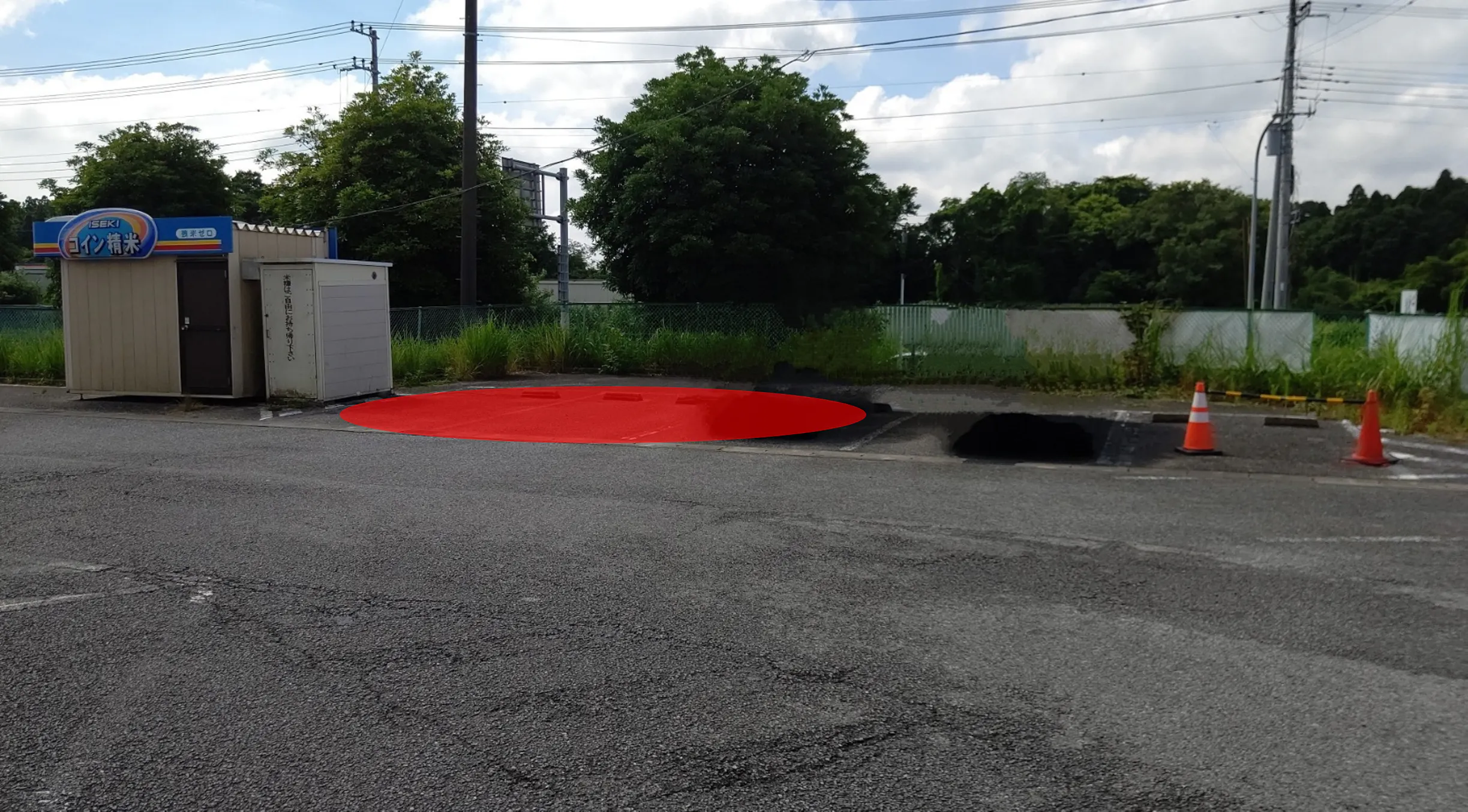 【メガセンタートライアル酒々井店】キッチンカーやプロモーションでの出店が可能な屋外スペース【電源準備中の為発電機などご準備下さい】の画像