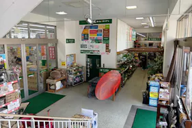 【HIヒロセOKホーム&ガーデン長与店】プロモーションイベントに最適なホームセンターの風除室スペース