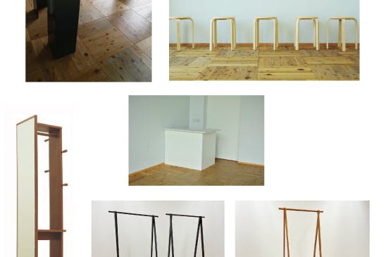 【矢場町駅6分】展示会に最適 白壁×木造床のスタイリッシュなレンタルスペース