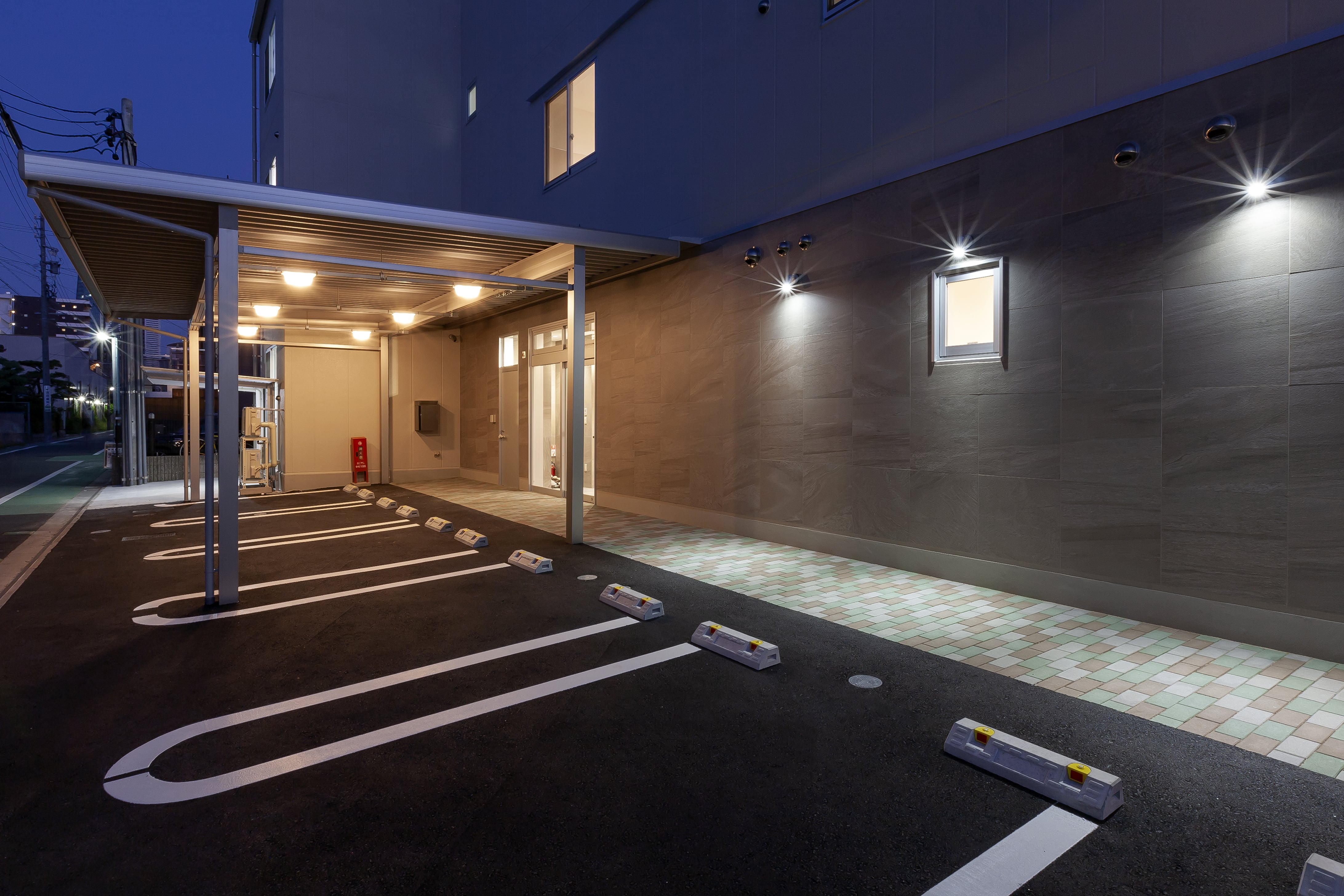 駐車場もわかりやすく☆