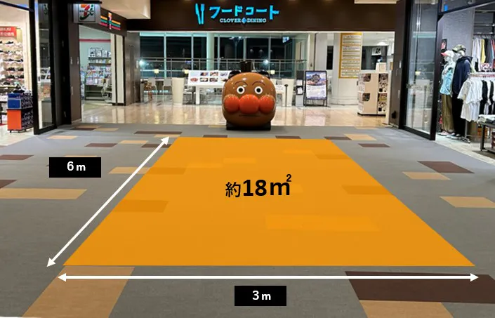 【三井アウトレットパーク 札幌北広島】クローバー•モール２F SEVEN-ELEVEN前