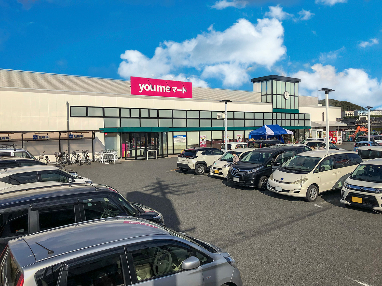 【ゆめマート 津屋崎】屋外軒先　物販のポップアップストアや販促プロモーションにおすすめな催事イベントスペース