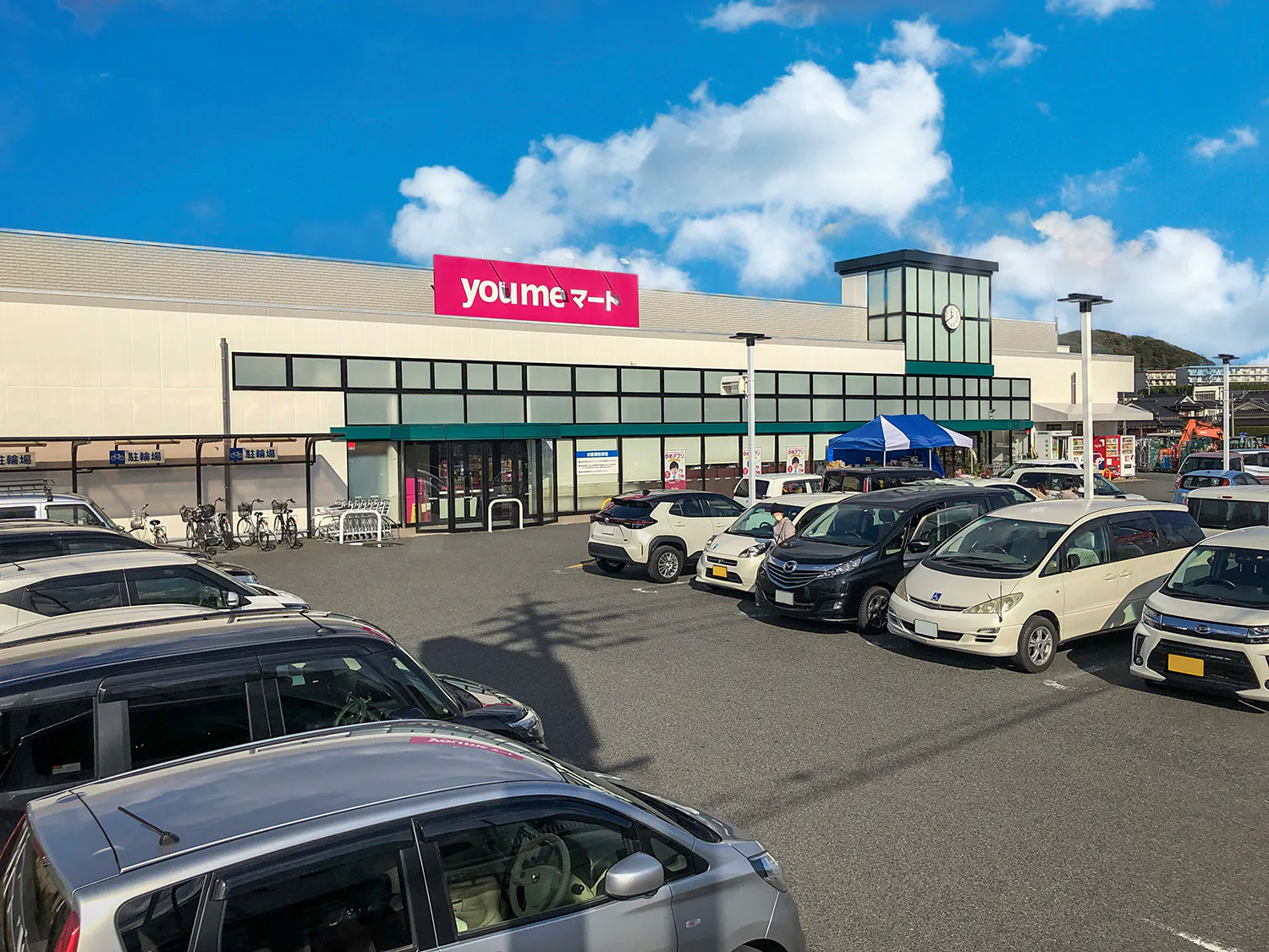 【ゆめマート 津屋崎】屋外軒先　物販のポップアップストアや販促プロモーションにおすすめな催事イベントスペース