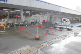 【サンデー南陽プラザ店】屋外駐車場 キッチンカーの出店に最適なホームセンター内駐車場の屋外イベントスペース