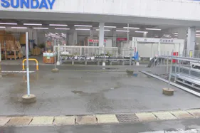 【サンデー南陽プラザ店】屋外駐車場 キッチンカーの出店に最適なホームセンター内駐車場の屋外イベントスペース