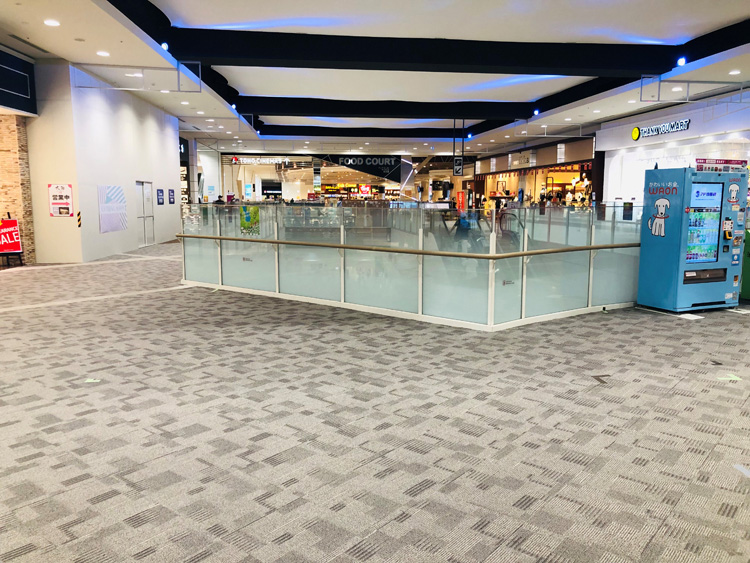 【イオンモール福津】3階　ノースブリッジ（家づくりカウンター前）