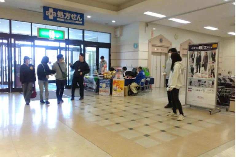 【イオン山形北店】店舗西口脇特設会場 販促プロモーションや物販に最適なスーパー店内催事イベントスペースの画像2