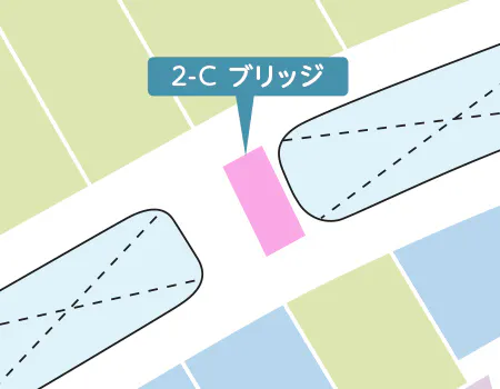 【イオンモール綾川*】２－Ｃブリッジ（ビラボン前）