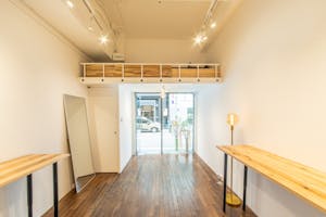 【心斎橋駅・本町駅5分】ポップアップストアや展示販売会、個展・グループ展等のアート展示に最適な路面店・ギャラリースペース
