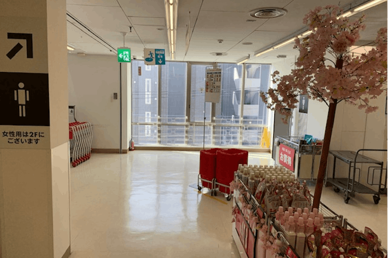 【西友 鳩ヶ谷店】3階催事場 ポップアップストア(物販、食物販)やプロモーション用途に最適なスーパー店内催事イベントスペースの画像3