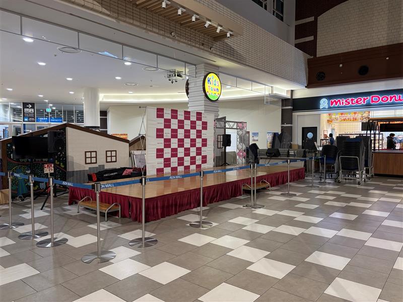 【イオンモール大牟田】ありあけコートステージ