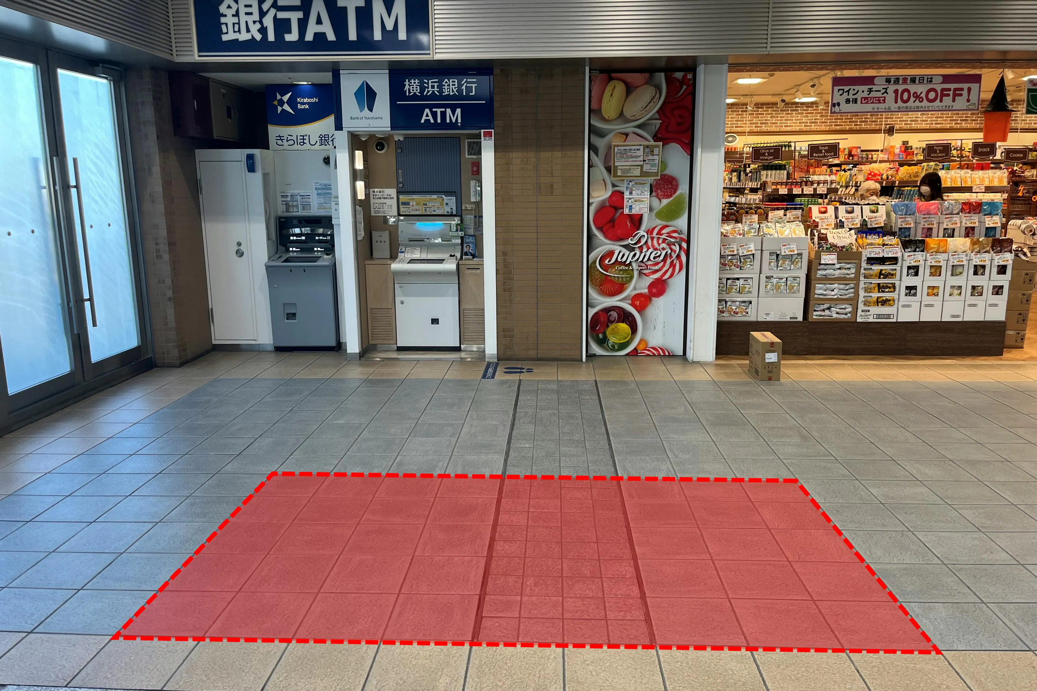 【京王高幡ショッピングセンター】高幡不動駅直結 物販・食物販のポップアップストアやプロモーションに最適な改札正面のイベントスペース