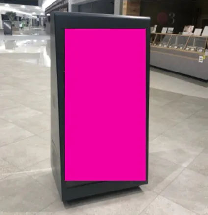 【イオンモール土岐】モール内広告 モールストリートビジョン