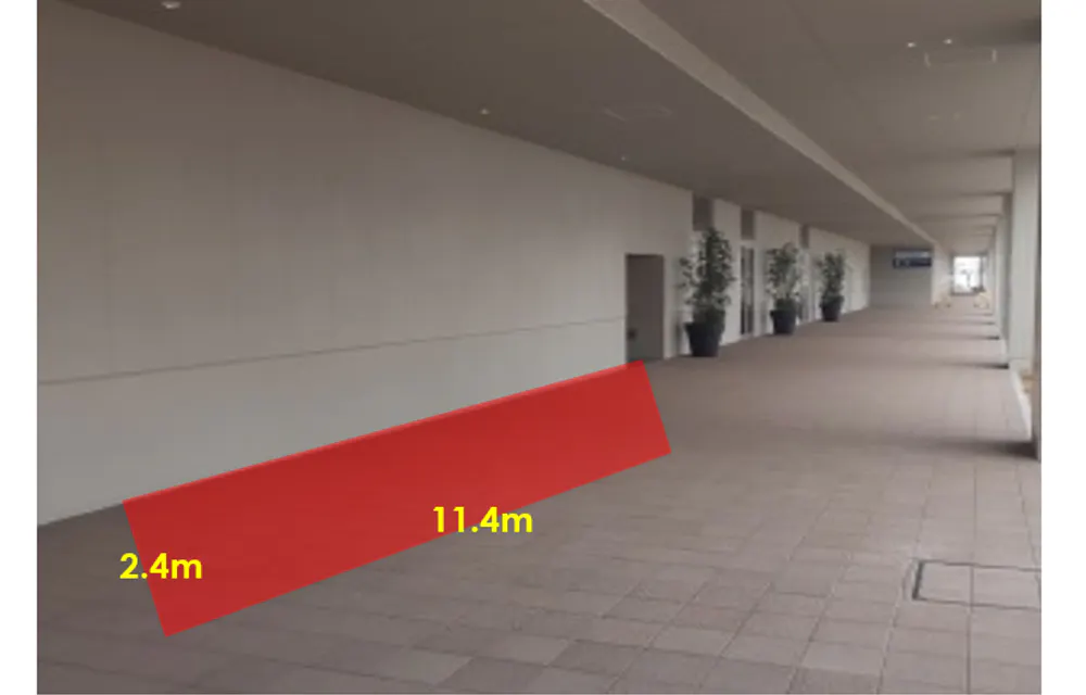 【ららぽーと名古屋みなとアクルス】1階 メインエントランス横