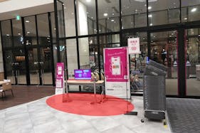 【イオンスタイル仙台卸町】プロモーションイベントや各種物販に最適な通行量の多い駅側入口にあるイベントスペース