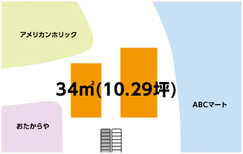 【イオンモール津山インター*】1F 東エスカレーター
