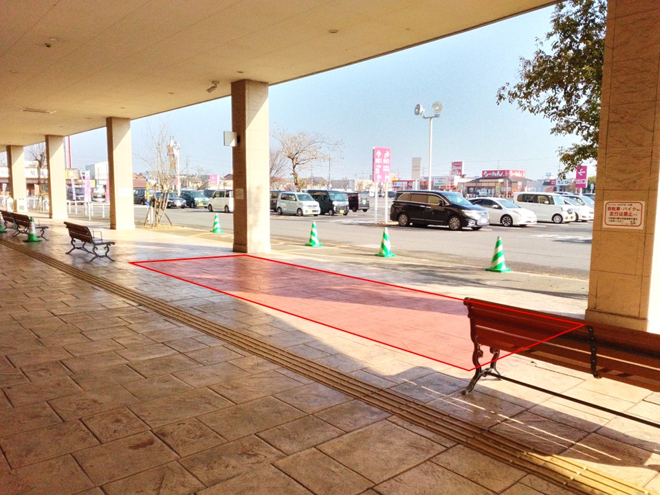 【イオンタウン鈴鹿】販促プロモーションや食物販に最適な駐車場近くの屋外スペース