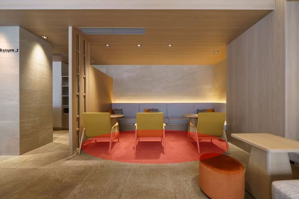 【すすきの駅3分/the b 札幌】販売会やプロモーションに最適な札幌の中心に位置するモダンなロビースペース