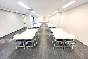 【六本木一丁目駅4分】招待制の製品PR会や受注販売会に適した90名程度収容可能なレンタルスペース