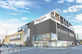 【マーケットスクエアささしま】1Fエスカレーター横で視認性良好なポップアップ、プロモーションに最適なイベントスペース(1階催事場)