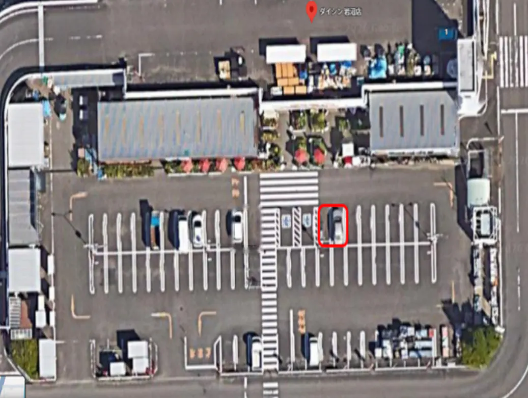 【ダイシン岩沼店】自販機側駐車場　キッチンカーの出店やテント形式のイベント実施に最適な屋外の催事イベントスペース