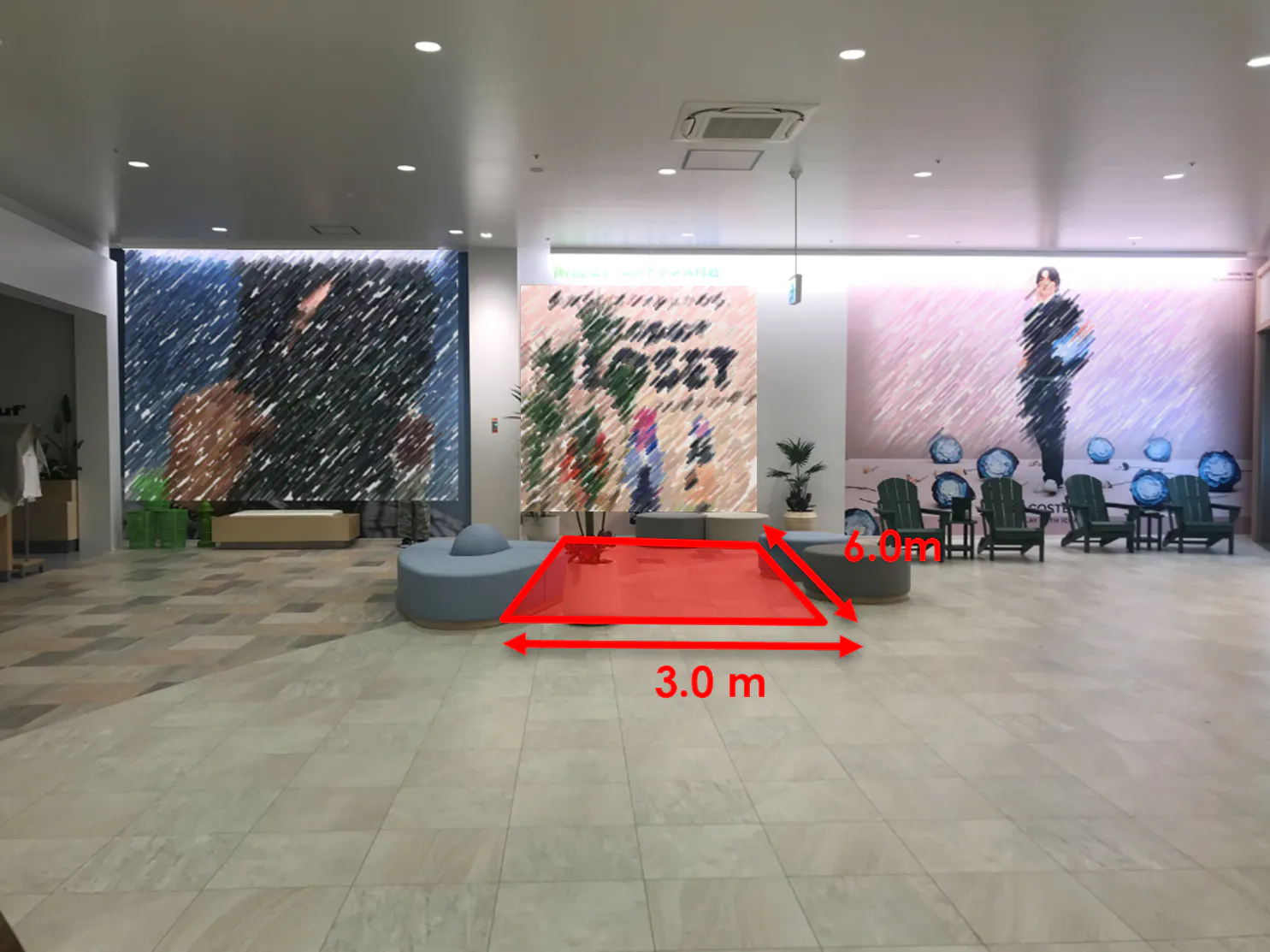 【ららぽーとTOKYO-BAY】北館2F 西連絡通路付近