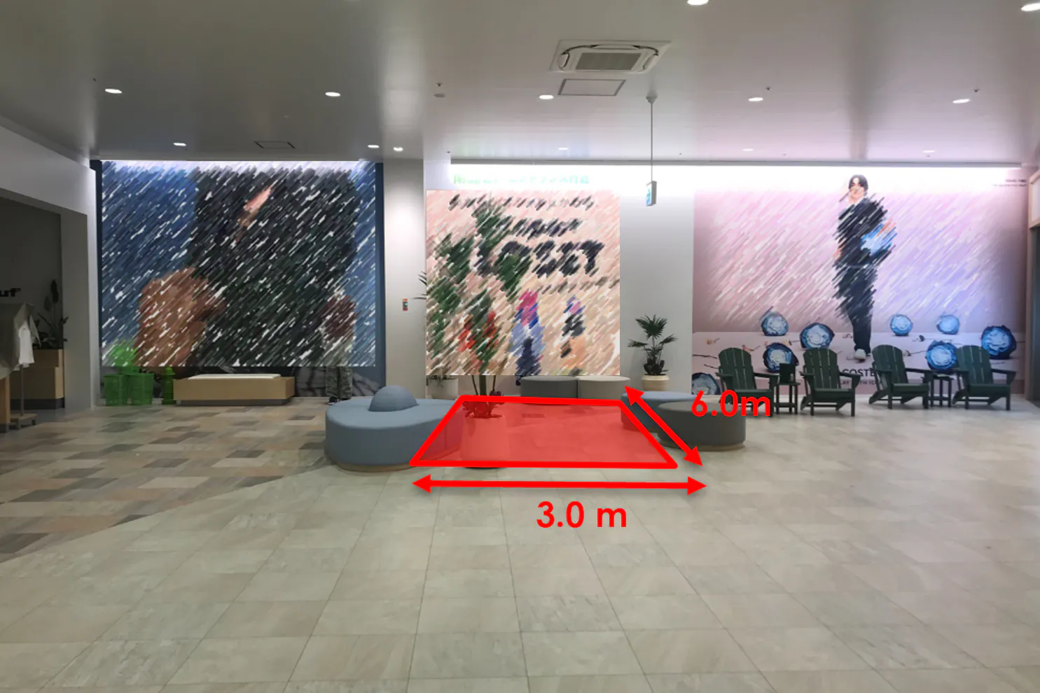 【ららぽーとTOKYO-BAY】北館2F 西連絡通路付近