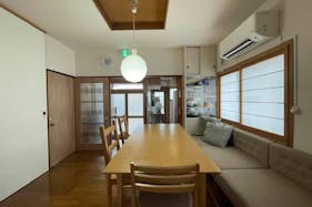 【徳島市中前川町】テストキッチンやワークショップに適したしたゲストハウス併設のイベントスペース