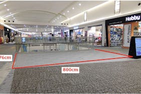 【イオンモール日の出】3階 イッカ前