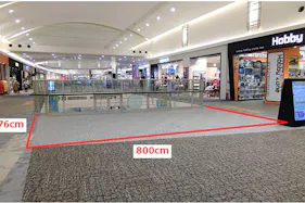 【イオンモール日の出】3階 イッカ前