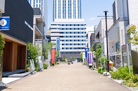 【なんば住宅博】キッチンカーやプロモーションイベント等最適な住宅展示場入口にある屋外イベントスペース④