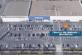 【スーパーセンタートライアル二島店】Ⓐキッチンカースペース(電源をご利用の場合は※15m程度の延長コードご準備ください)