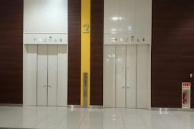 【イオンモール大牟田】モール内広告 エレベーター