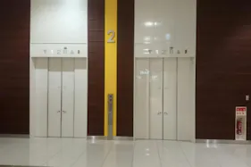 【イオンモール大牟田】モール内広告 エレベーター