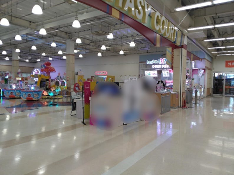 【イオンタウン真岡】販促プロモーションなどに利用できるフードコート区画のイベントスペースの画像