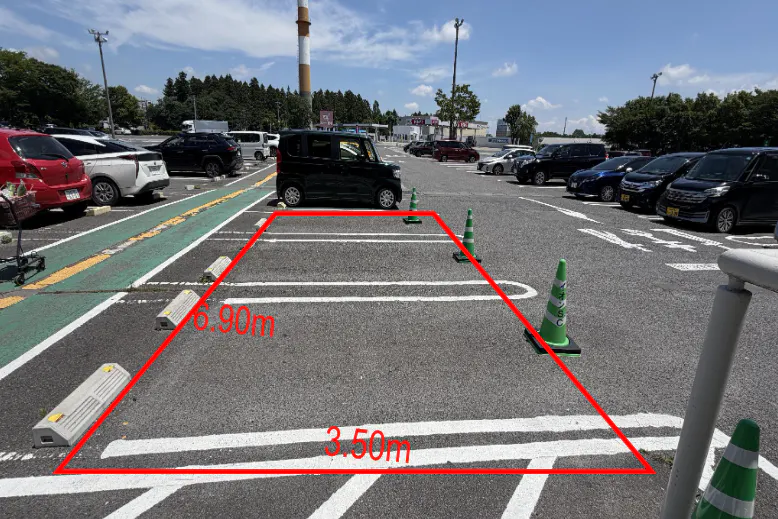 【イオン白河西郷店】キッチンカー① キッチンカーに最適なスーパー店内催事イベントスペース