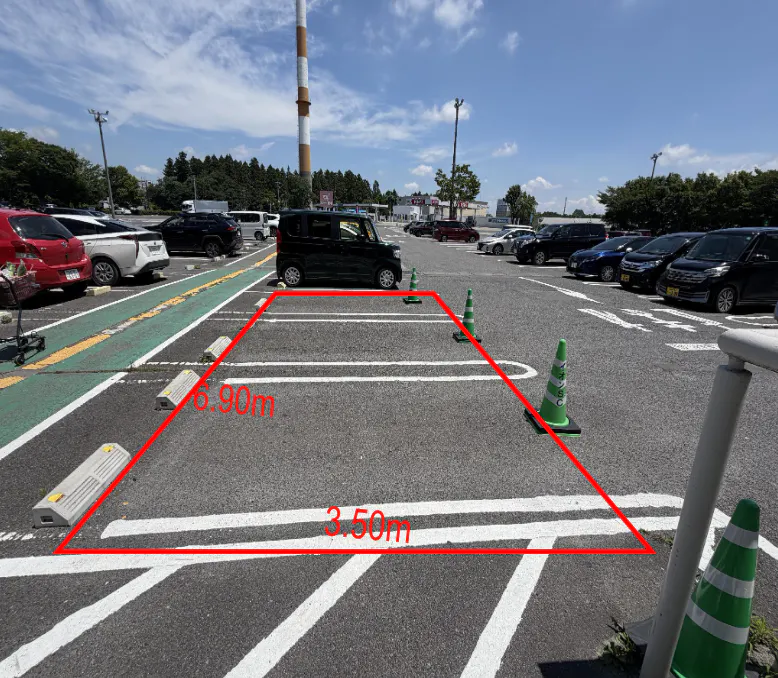 【イオン白河西郷店】キッチンカー① キッチンカーに最適なスーパー店内催事イベントスペース