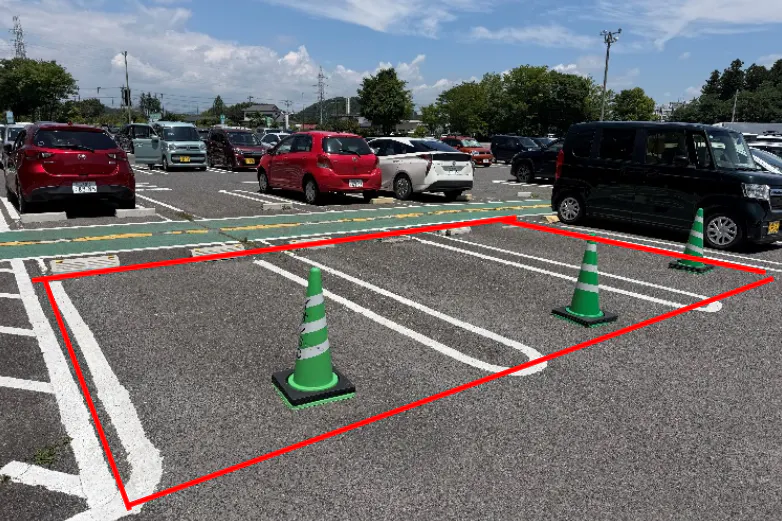 【イオン白河西郷店】キッチンカー① キッチンカーに最適なスーパー店内催事イベントスペース