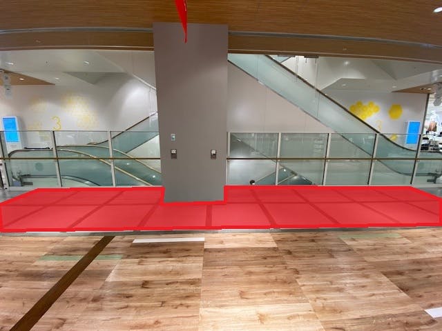 【KAMEIDO CLOCK】3階エスカレーター横 物販、食物販のポップアップストアや販促プロモーションに最適な催事イベントスペースの画像