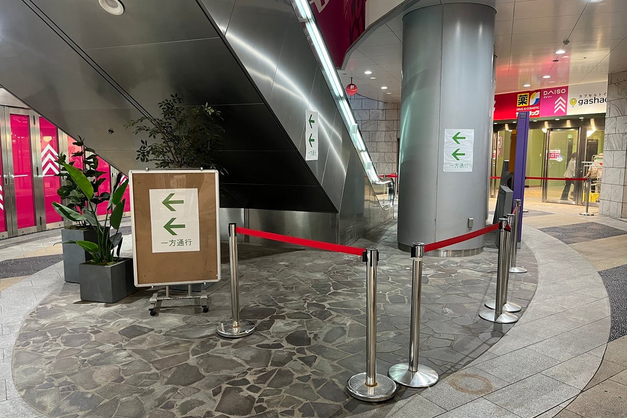 【リバーウォーク北九州】物販やプロモーションに利用可能な人気スーパー隣接の地下1階催事イベントスペース(SC-12-2)