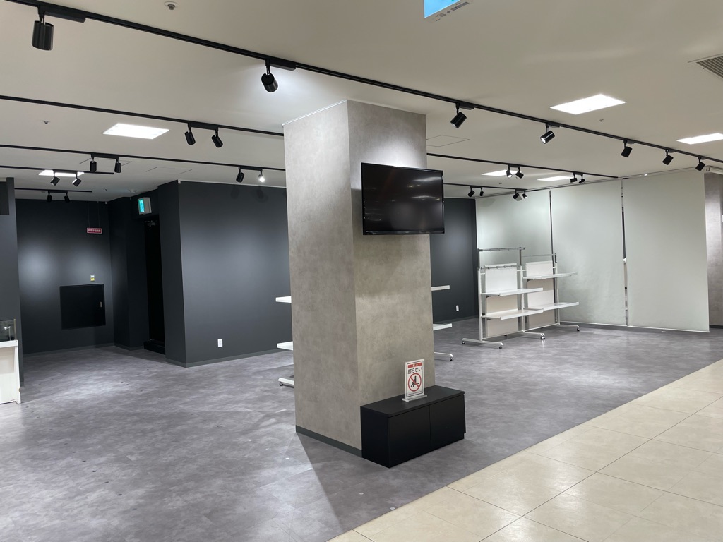 【海老名マルイ】5階 カレンダリウムC01【物販・PR・ワークショップ】アニメイベントや絵画展などに最適