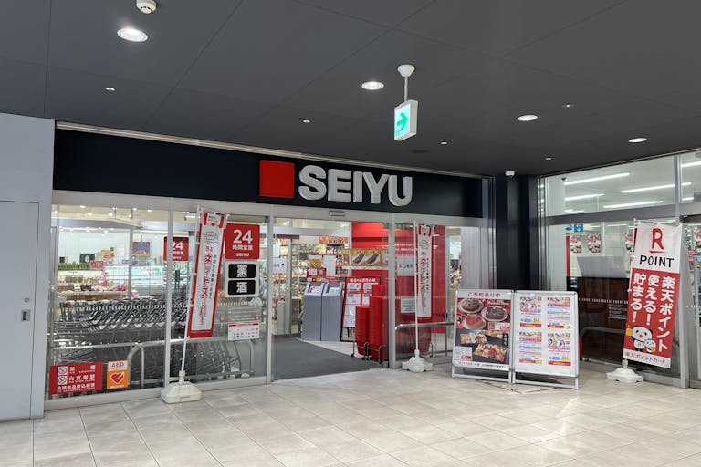 【西友 錦糸町店】B1F下りエスカレーター前 プロモーション用途や物販、食物販のポップアップストアに最適なスーパー店内催事イベントスペースの画像12