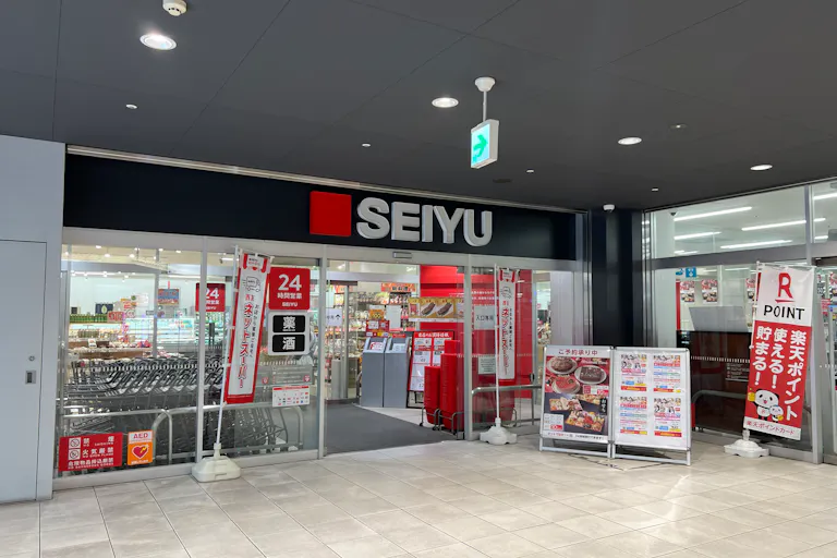 【西友 錦糸町店】B1F下りエスカレーター前 プロモーション用途や物販、食物販のポップアップストアに最適なスーパー店内催事イベントスペースの画像12