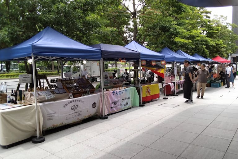 【四ツ谷駅/コモレ四谷】マルシェ開催スペース2