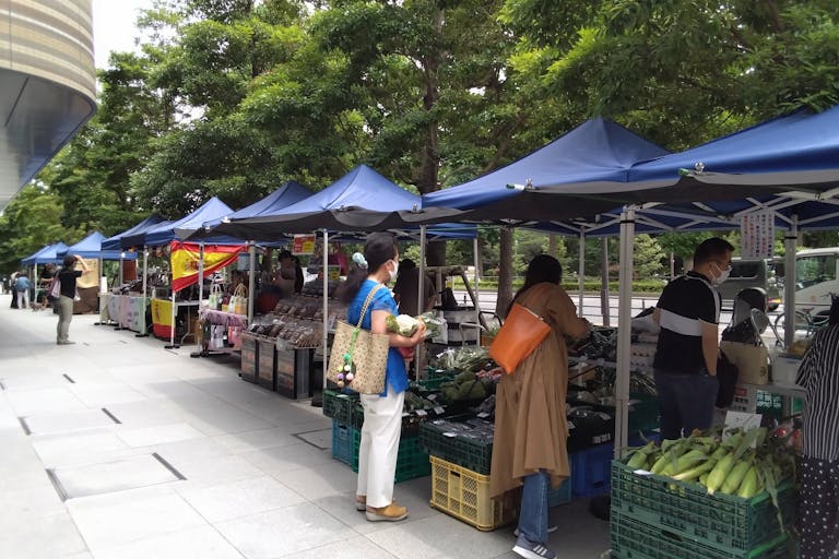 【四ツ谷駅/コモレ四谷】マルシェ開催スペース3