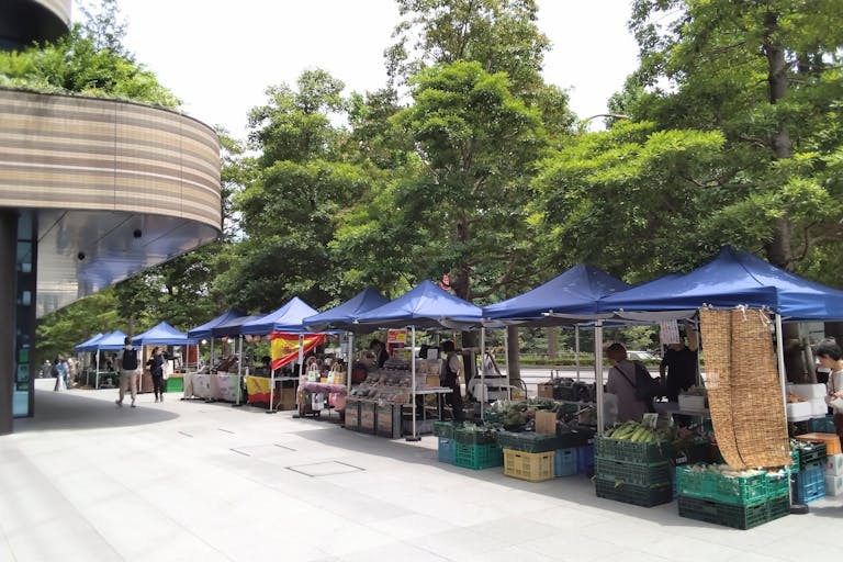 【四ツ谷駅/コモレ四谷】マルシェ開催スペース4