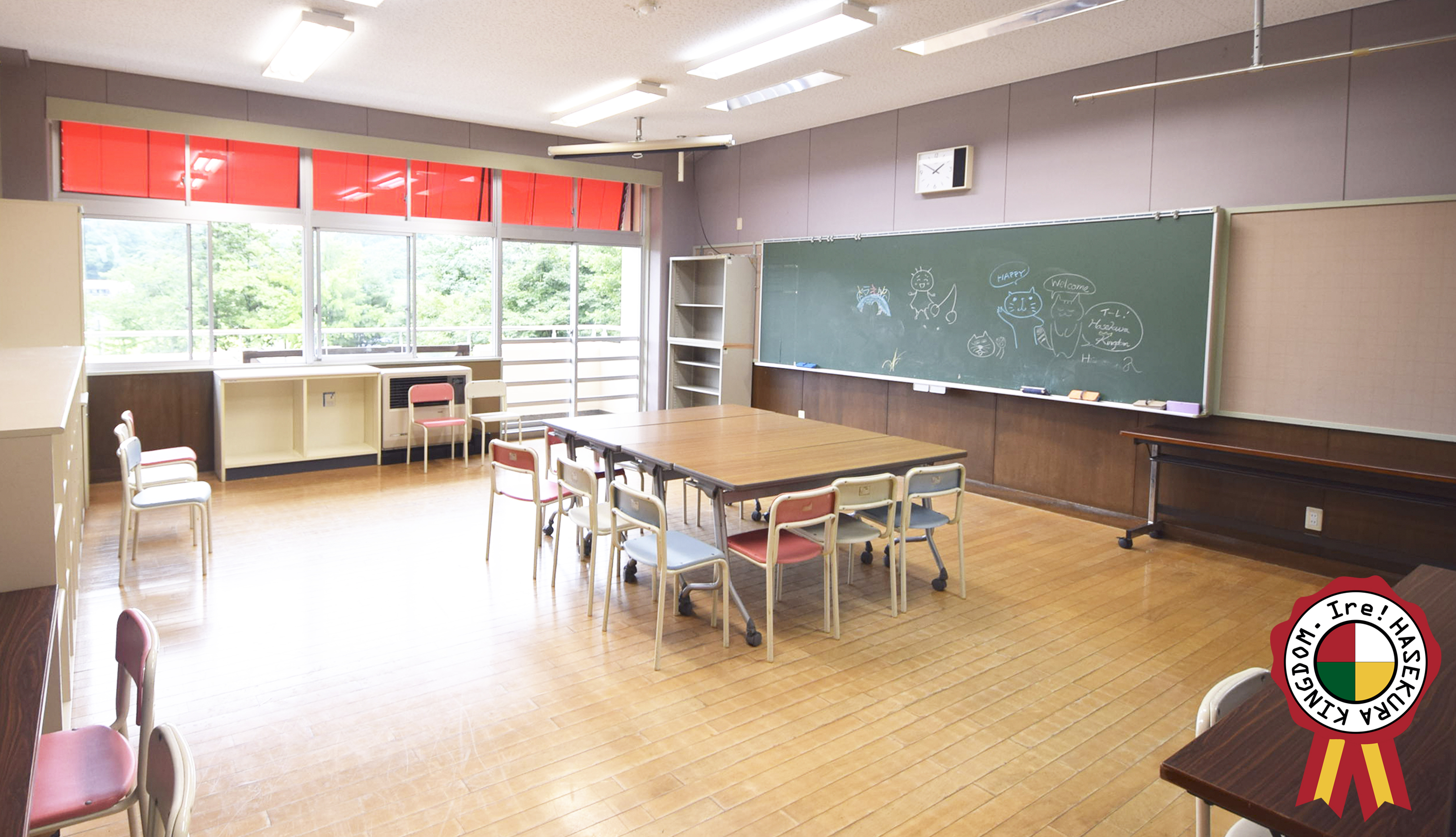 【イーレ！はせくら王国(2年1組)】地域のイベント利用やワークショップに適した廃校を利用した教室型のイベントスペースの画像9