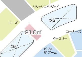【イオンモール盛岡南/2FブリッジB】各種プロモーションイベントや物販イベントに最適な施設2階吹き抜け付近のイベントスペース