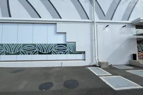 【夢屋浜松大柳店】キッチンカーやプロモーション等に最適なアミューズメント施設のイベントスペース(交換所側風除室付近)